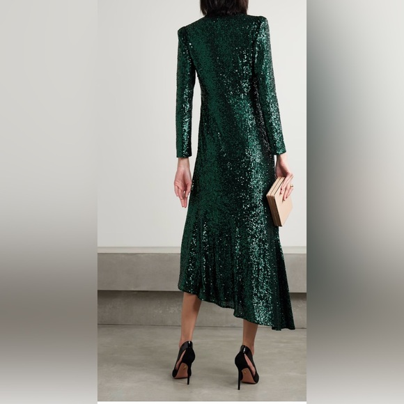 EUC - Cefinn Jacquetta sequin full length evening gown. Size 6 US, 10 UK. Lined - Picture 2 of 8